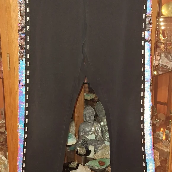 Womens Victorias Secret Mermaid Bling TEE & Leggings Set Sz M/L - Picture 8 of 16